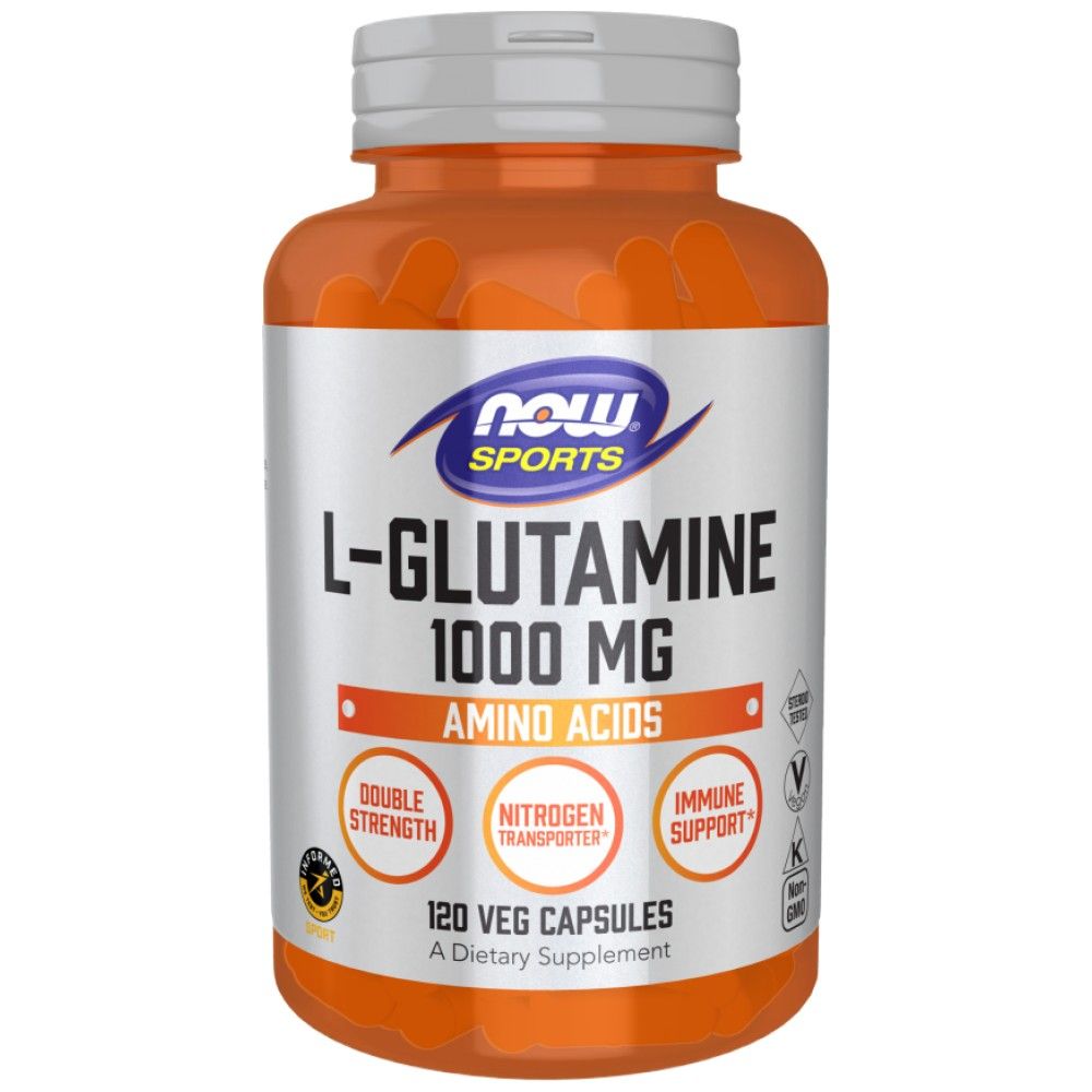 L -glutamina 1000 mg - 120 cápsulas