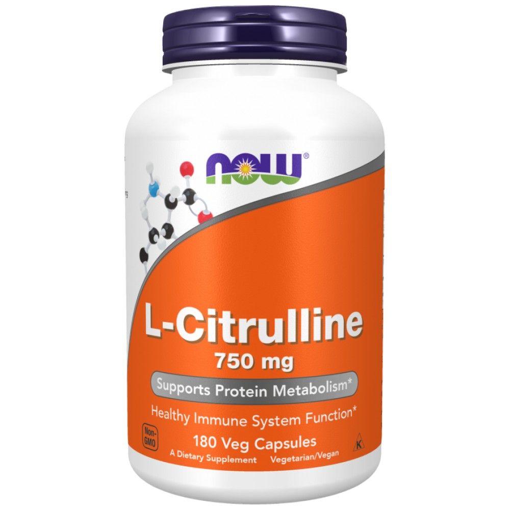L-Citrulline 750 mg - 180 capsules