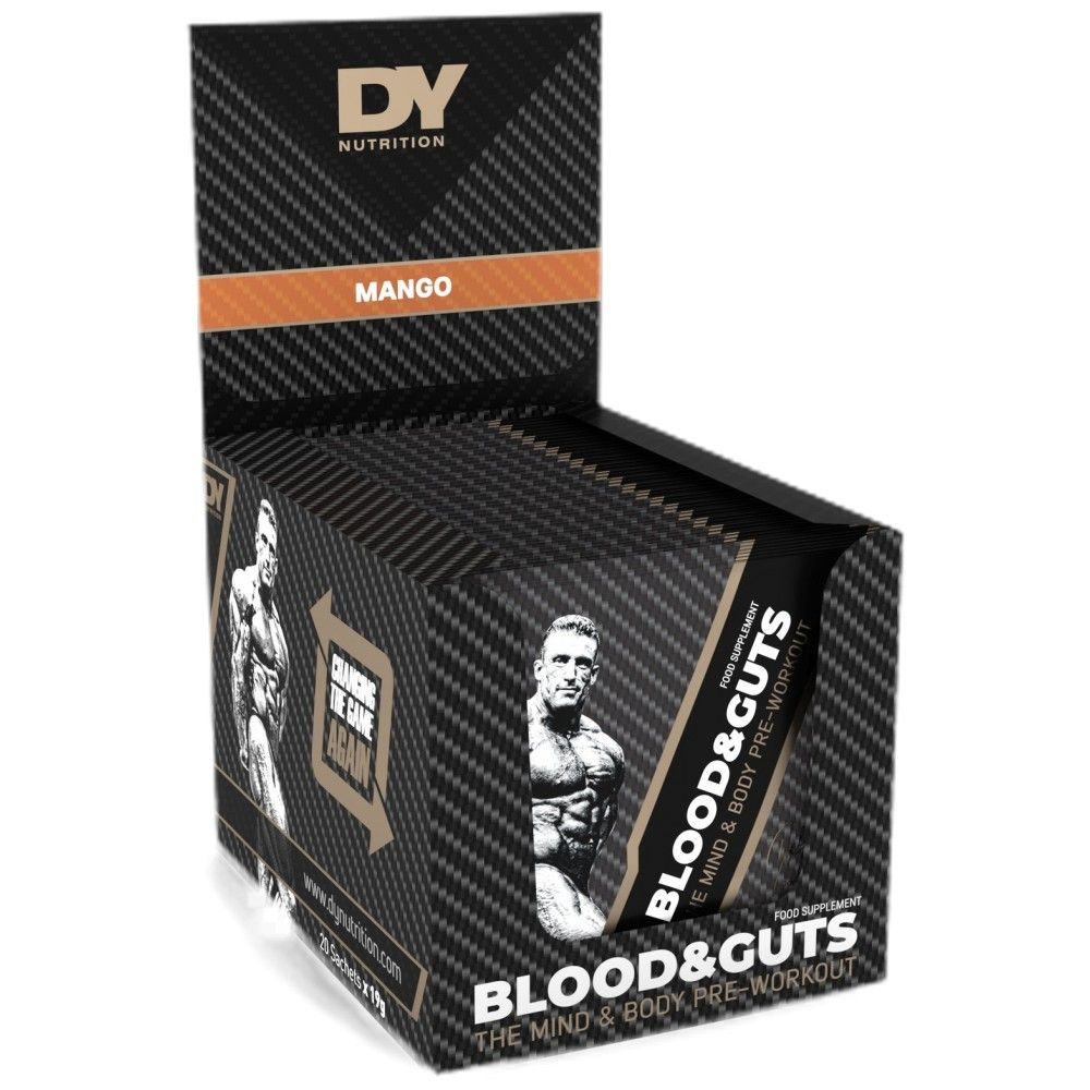 Bloed- en ingewanden Sachets / Nieuw Age of Pre -Workout - 20 x 19 gram
