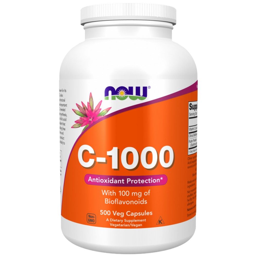 Vitamin C-1000 / with Bioflavonoids - 500 capsules