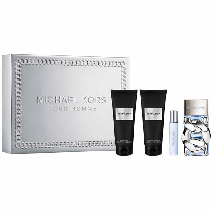 <tc>MICHAEL KORS</tc> Pour Homme Eau De Parfume Spray 100ml Sada 4 kusů