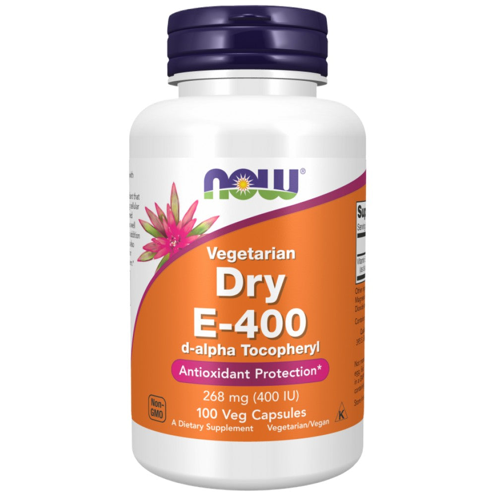 Vitamin E-400 d-alpha Tocopheryl | Vegetarian Dry - 100 capsules