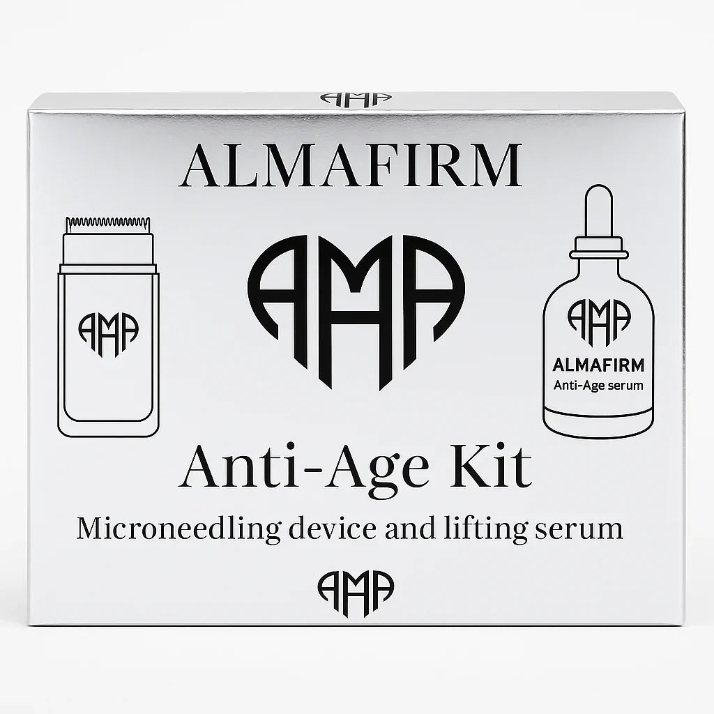 Anti-aging microneedling therapy (1 serum 10 ml + applicator)