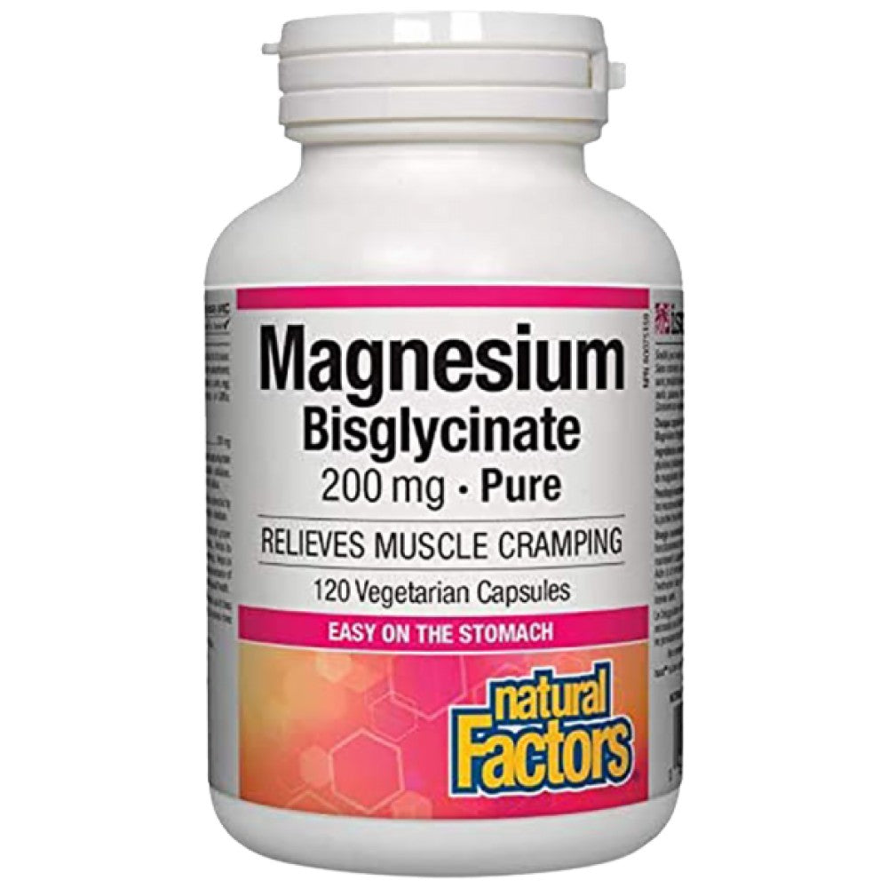 Magnesium Bisglycinate 200 mg - 120 capsules