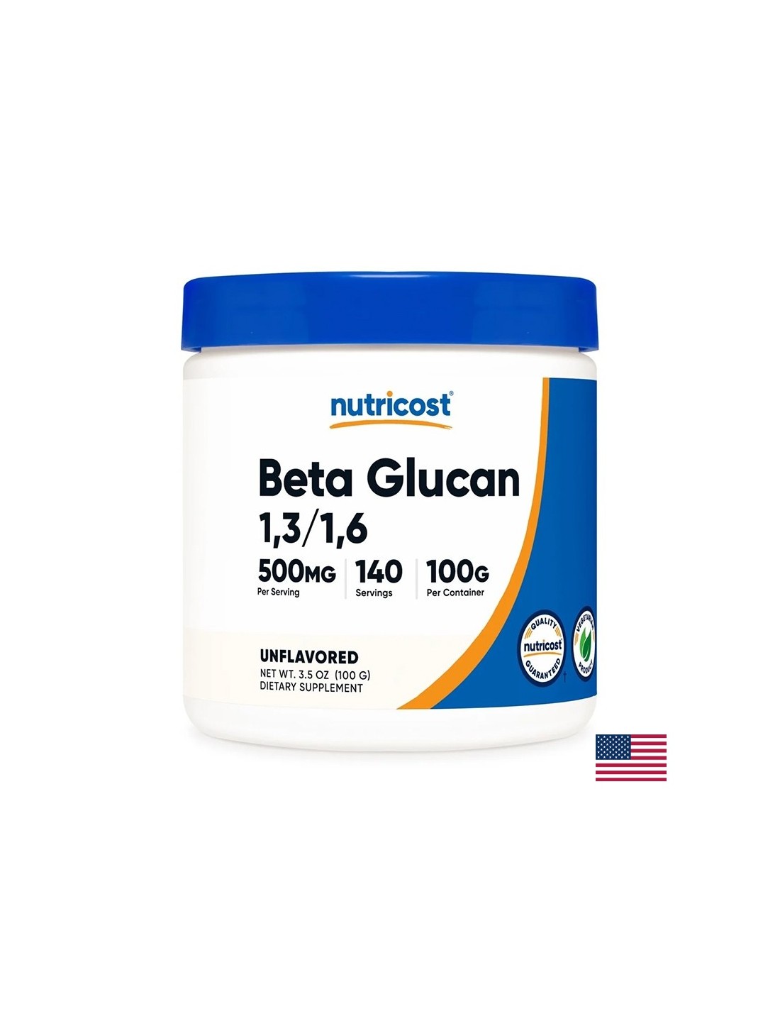 Inmunidad - Beta glucans 1.3/ 1.6 g, 100 g de polvo