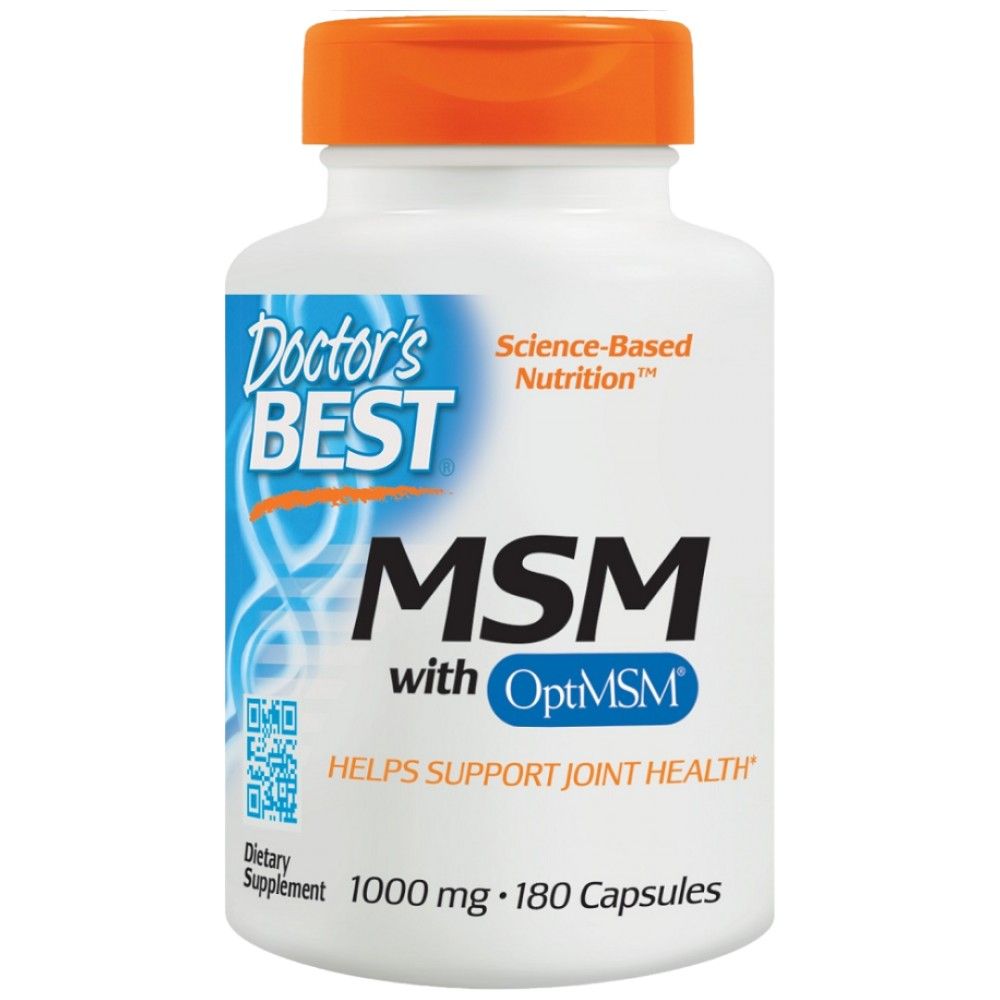 BEST MSM 1000mg | With OptiMSM - 180 capsules