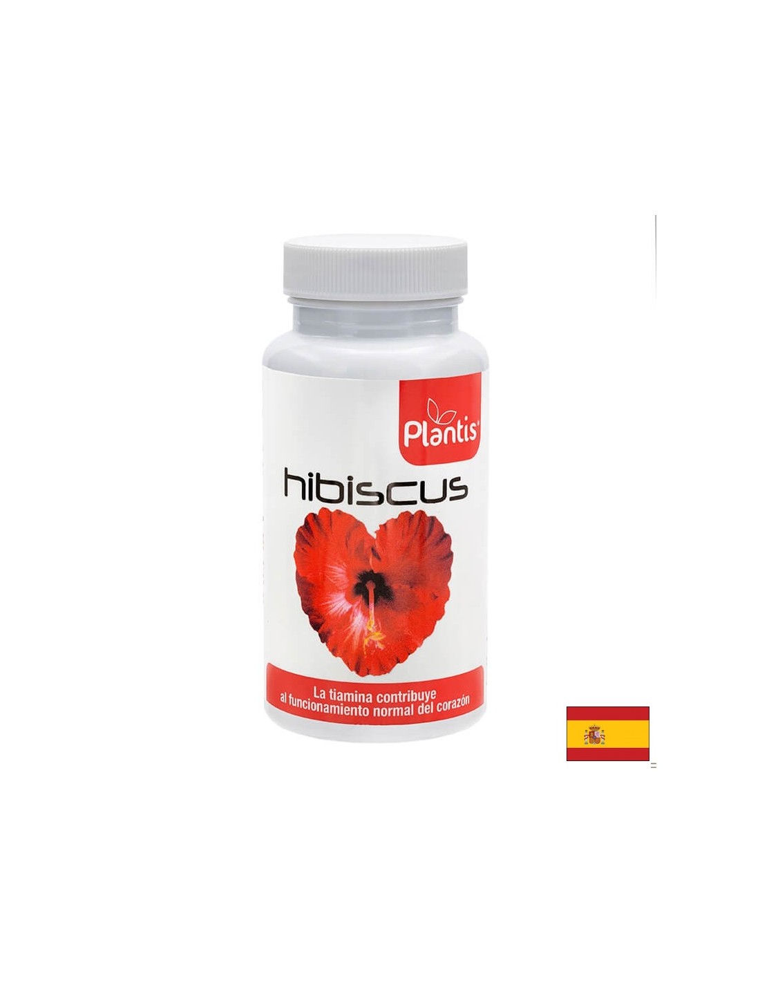 Sveikai širdžiai - hibiskas ir vitaminas B1 - Hibiscus Planttis® 400 mg, 60 kapsulių