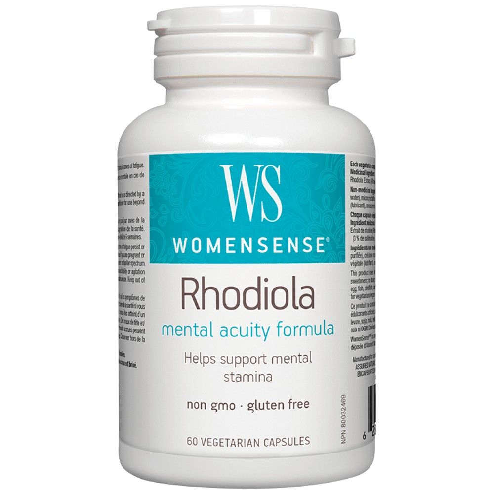 WomenSense Rhodiola 500 mg - 60 capsules