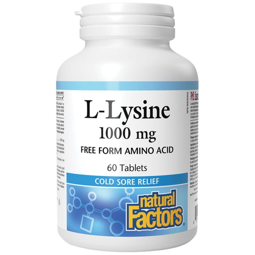 L -LYSINE 1000 mg - 60 tabletten