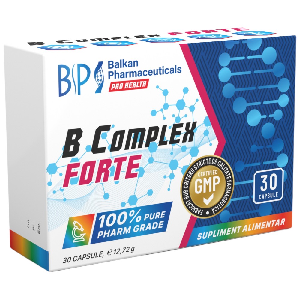 B -COMPLEX BP FORTE - 30 cápsulas