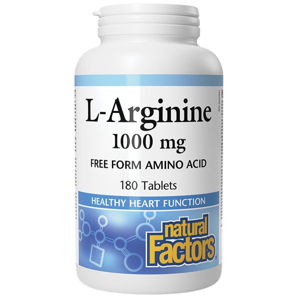 L-Arginine 1000 mg - 180 Tablets