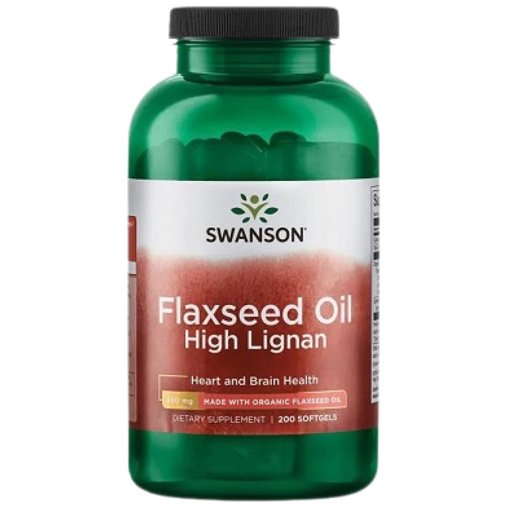 Flaxseed Oil High Lignan 200 Gel capsules