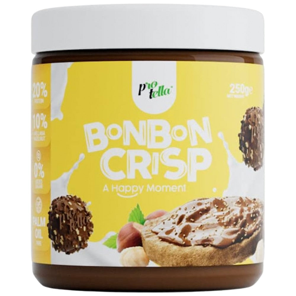 <tc>Protella</tc> Crema de proteína | BonBon Crisp - 250 gramos