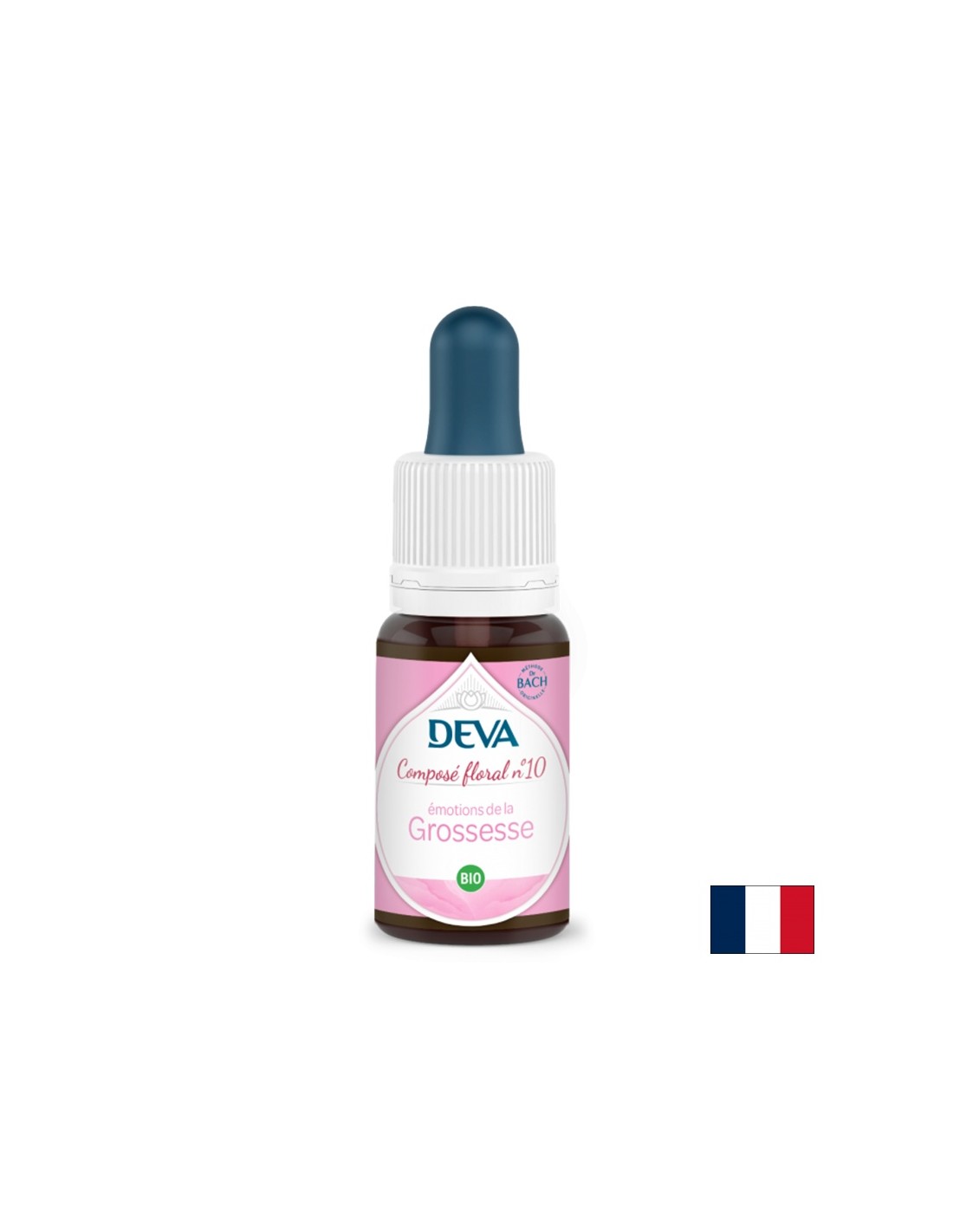Balance emocional durante el embarazo, esencias florales, bach flores gotas No. 10, 15 ml