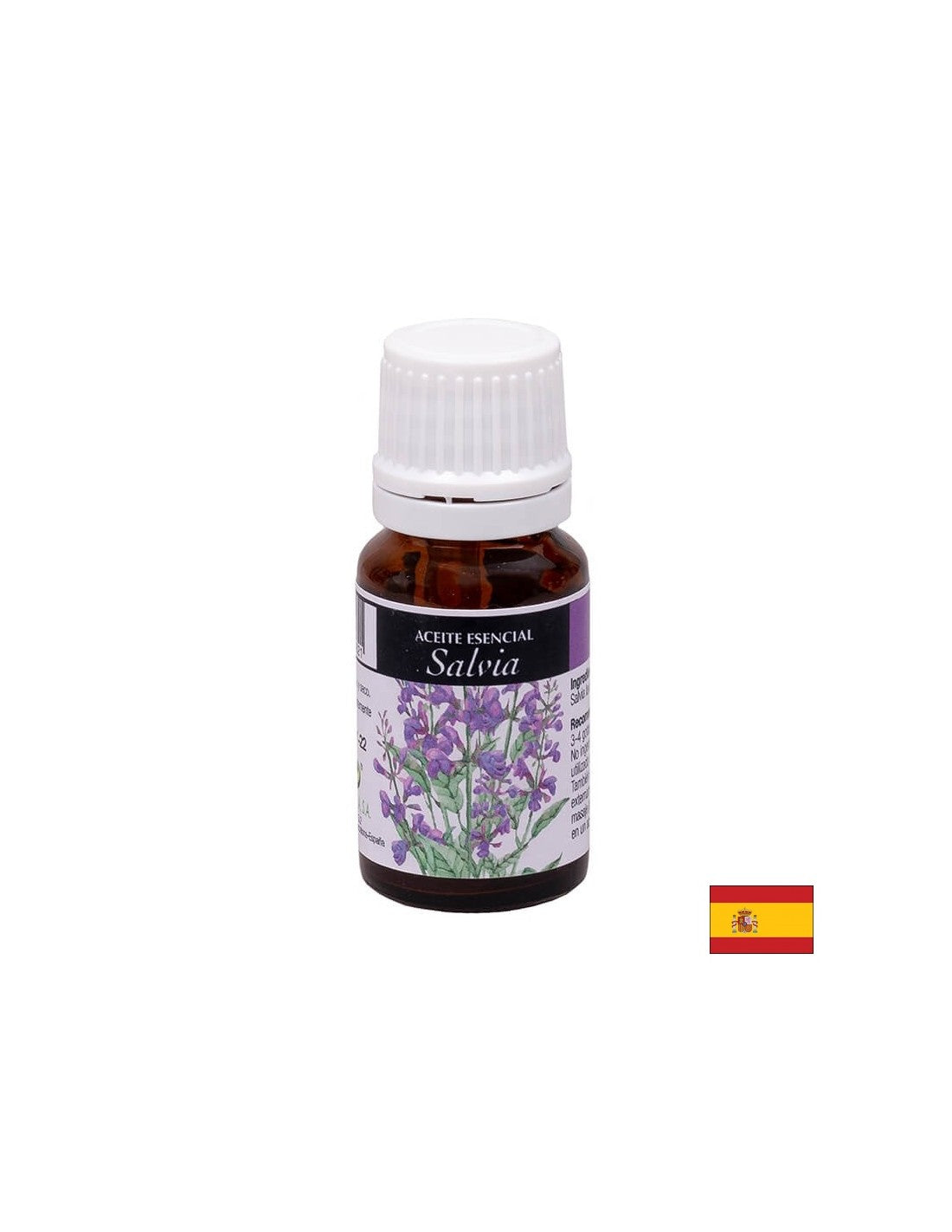 Soothing en ontspannende actie - Salvia Essentiële olie, 10 ml