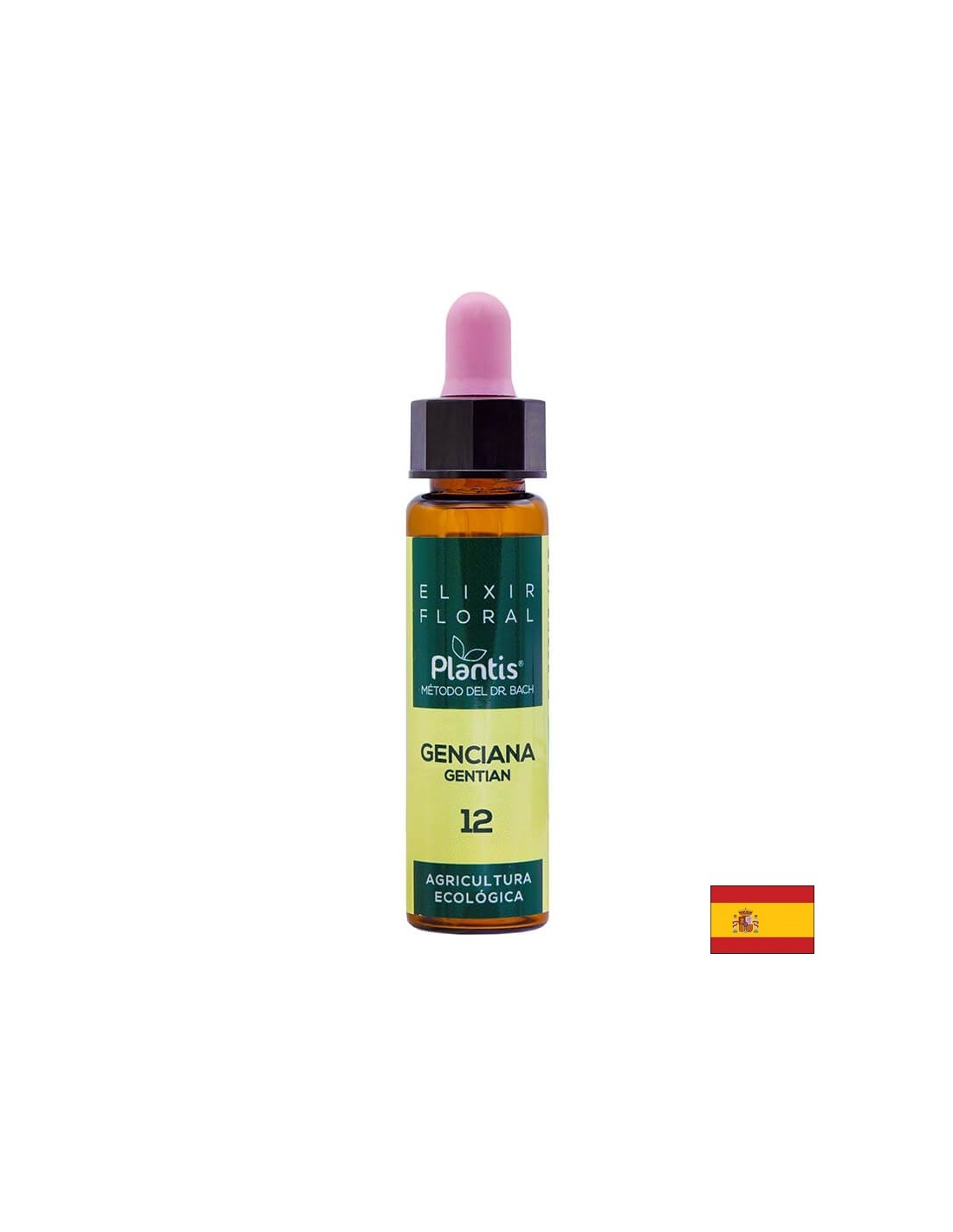 Color elixir of gentian for a good mood - Drops according to the method of Dr. Bach, 10 ml Artesania