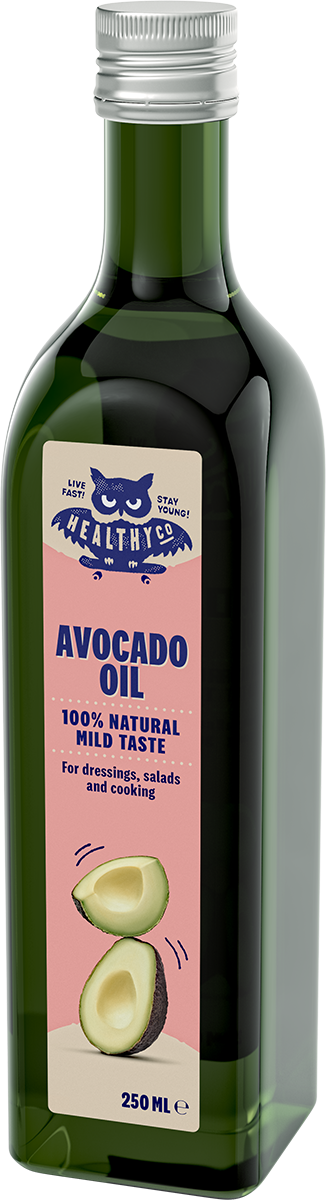 100% přírodní avokádový olej 250 ml.