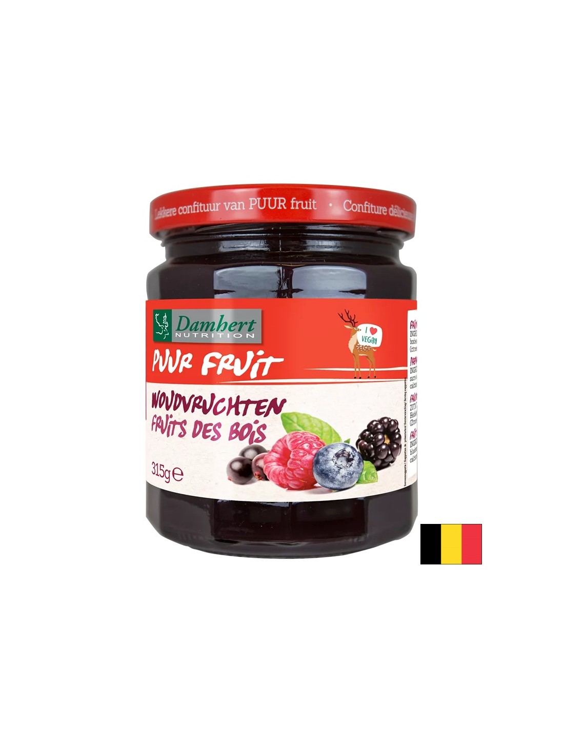 100% Berries Jam, 315 g
