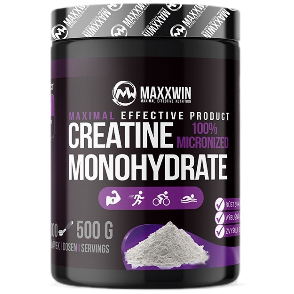 Monohidrato de creatina 100% micronizado - 500 gramas