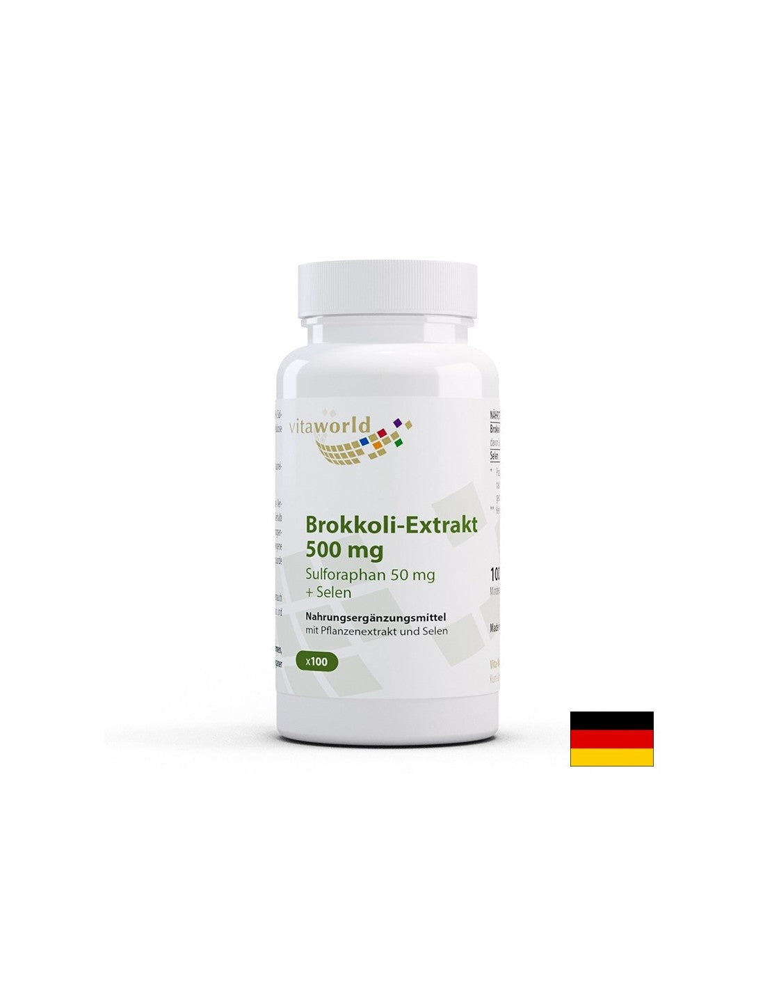 Štítná žláza, detox - brokolice extrakt + selen, 100 tobolek