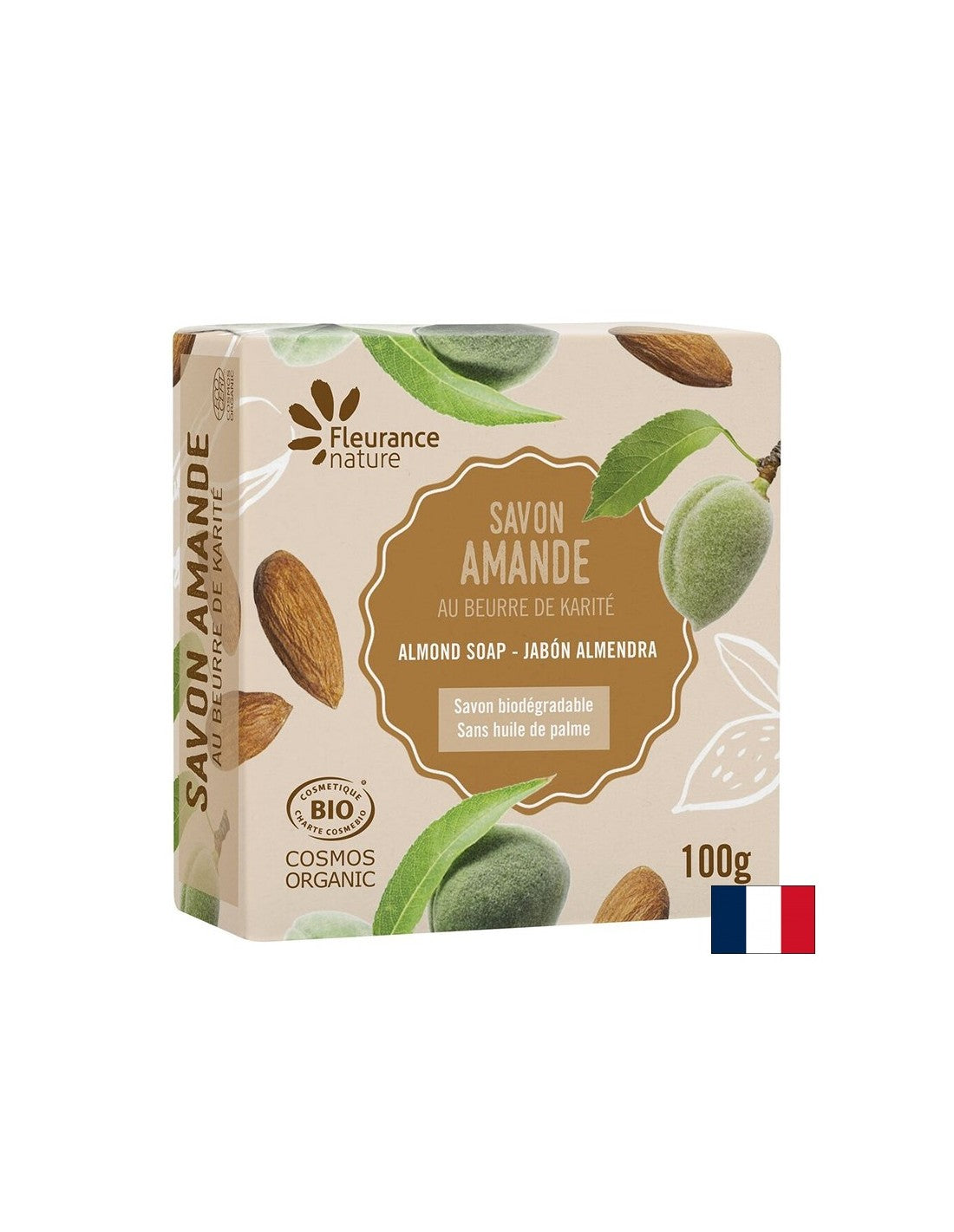 Jabón de almendras, 100 g de la naturaleza de la flota