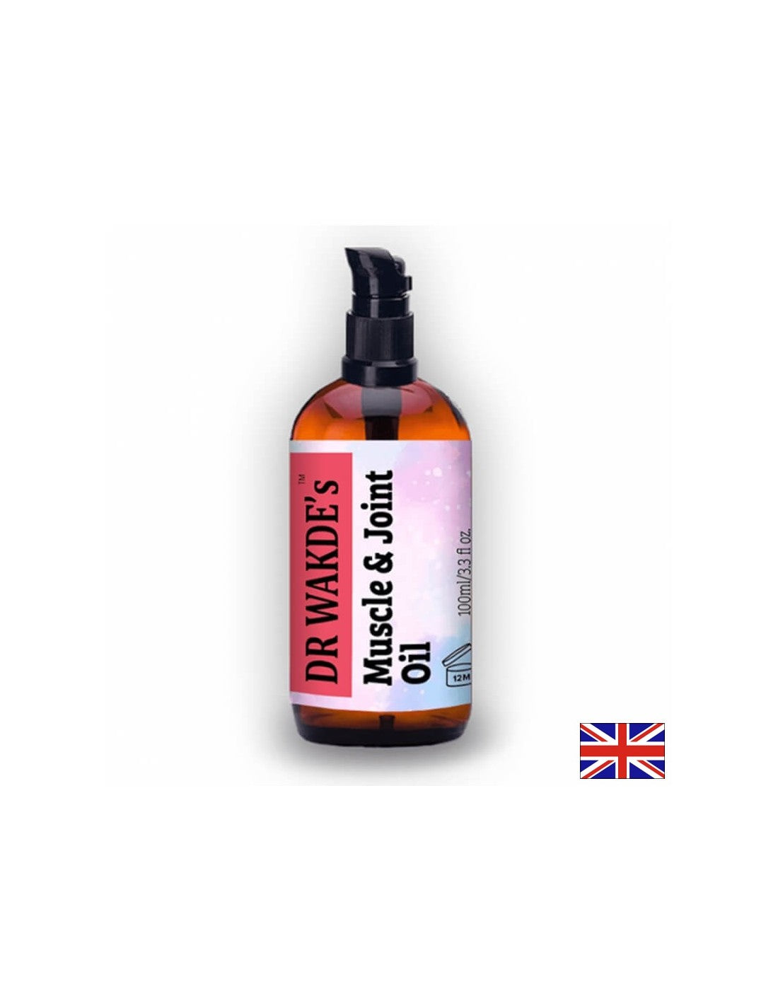 Massageolie voor spieren en gewrichten - vermindert de spanning en elimineert pijn, 100 ml