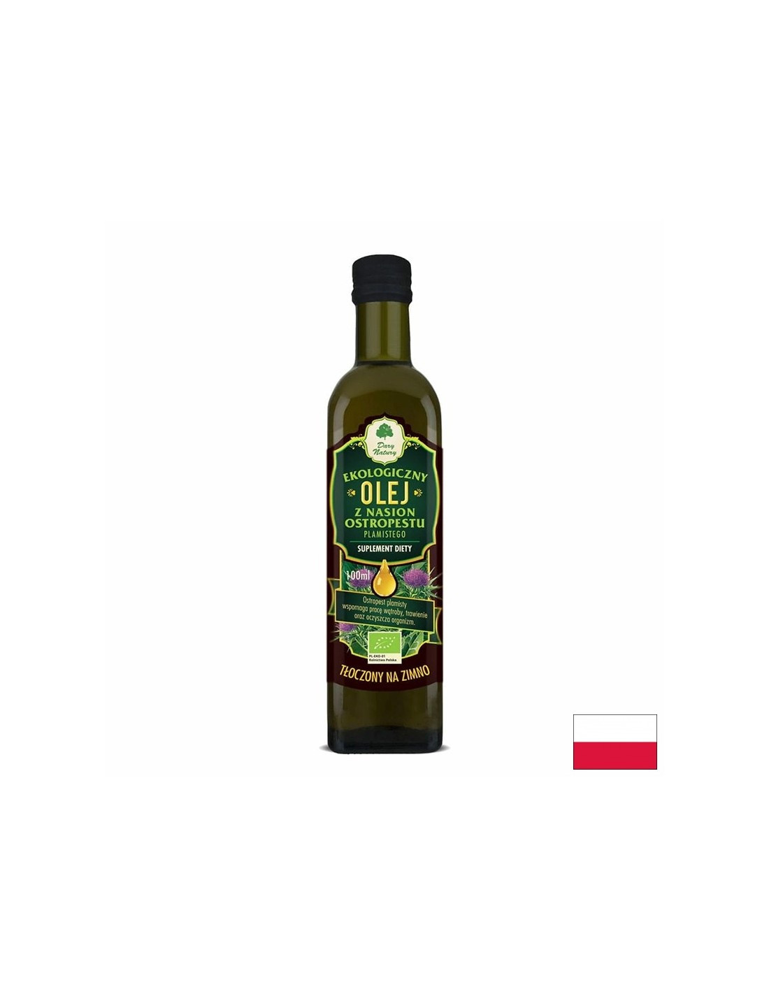 Sea buckthorn seed oil Bio, 100 ml Dary Natury