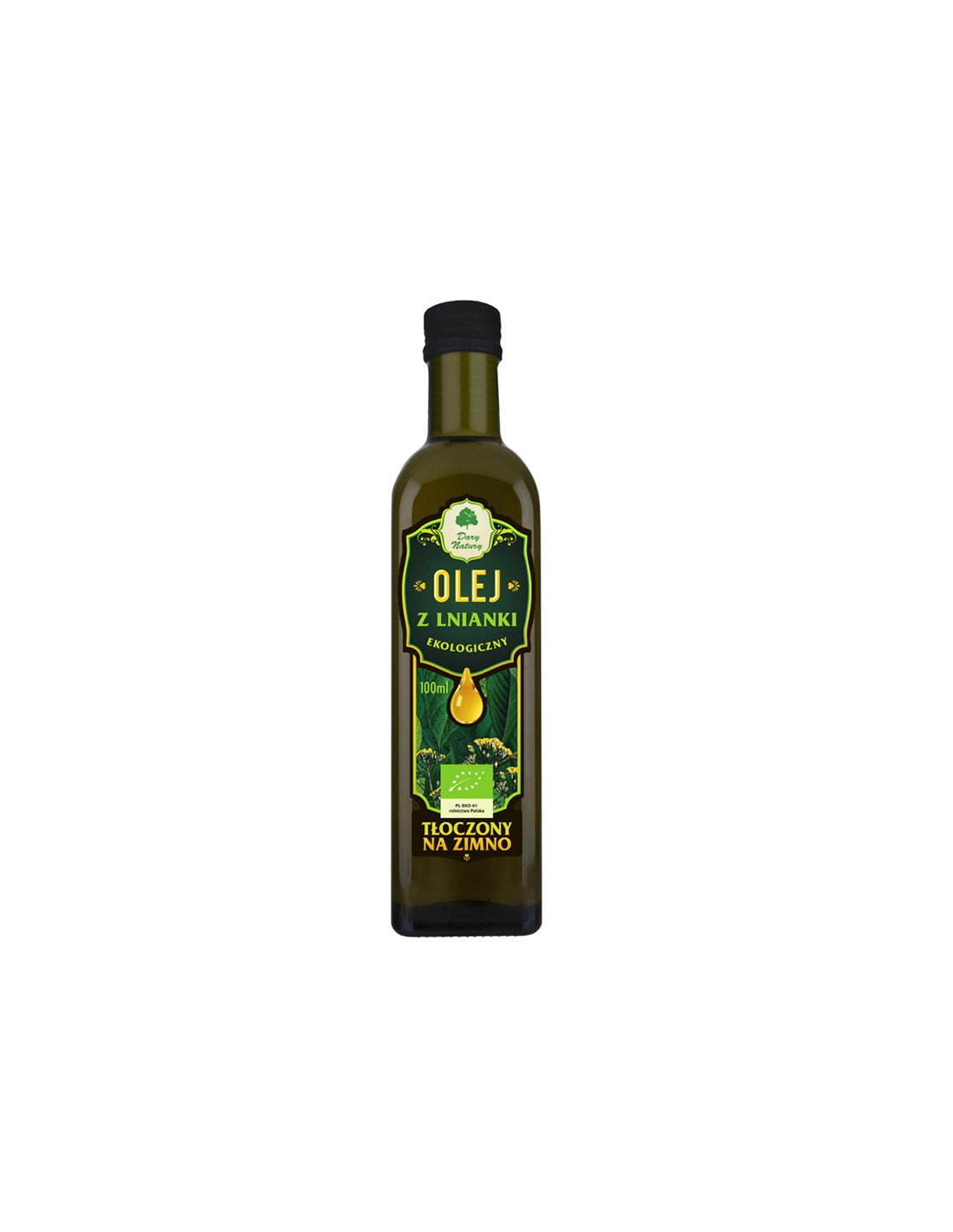 Organic linseed oil, 100 ml