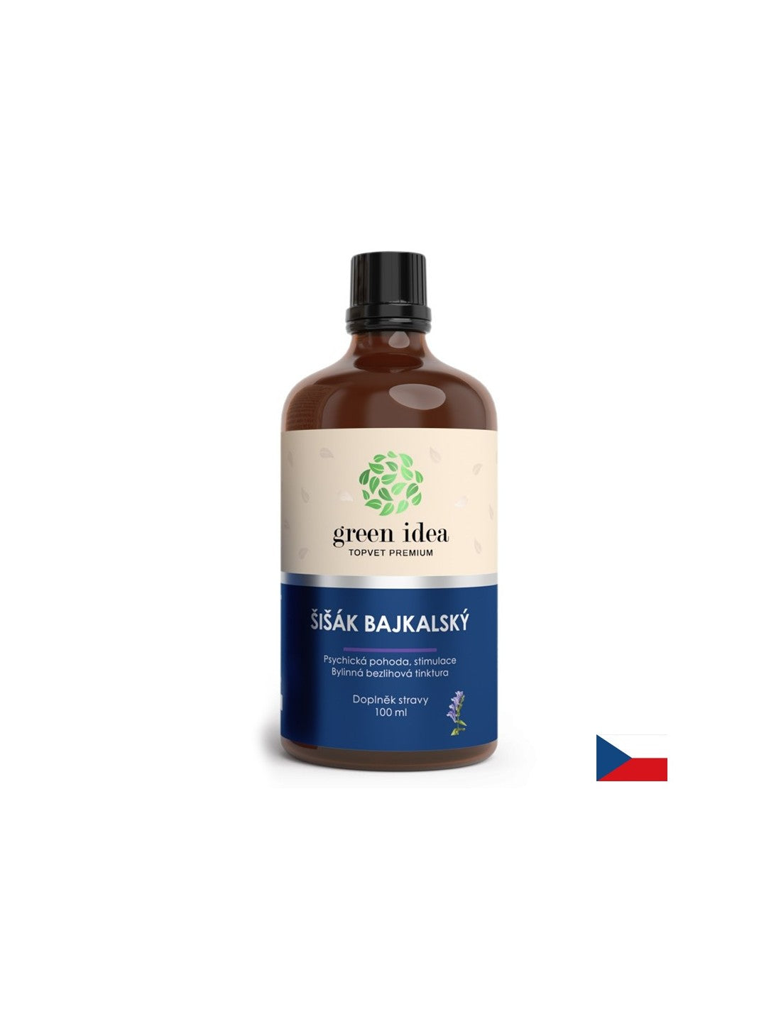 Insomnia and immunity - Baikal skullcap, 100 ml tincture (alcohol-free)