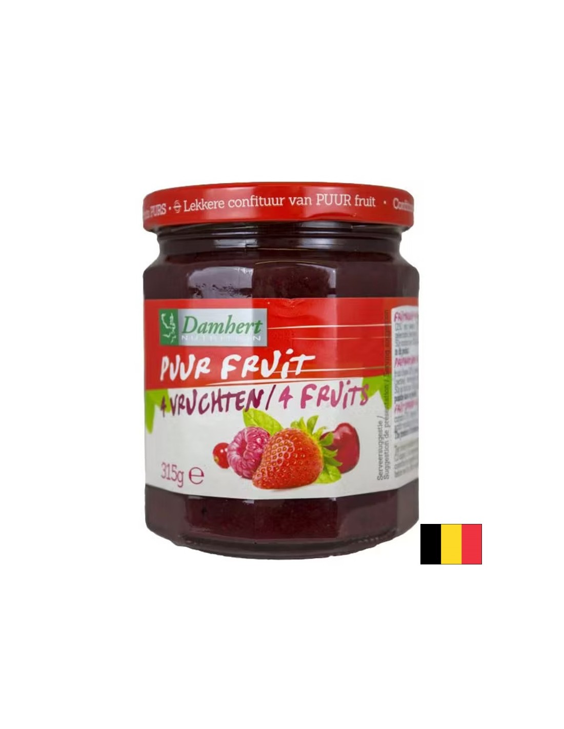 100% ovocný džem (bez cukru), 315 g