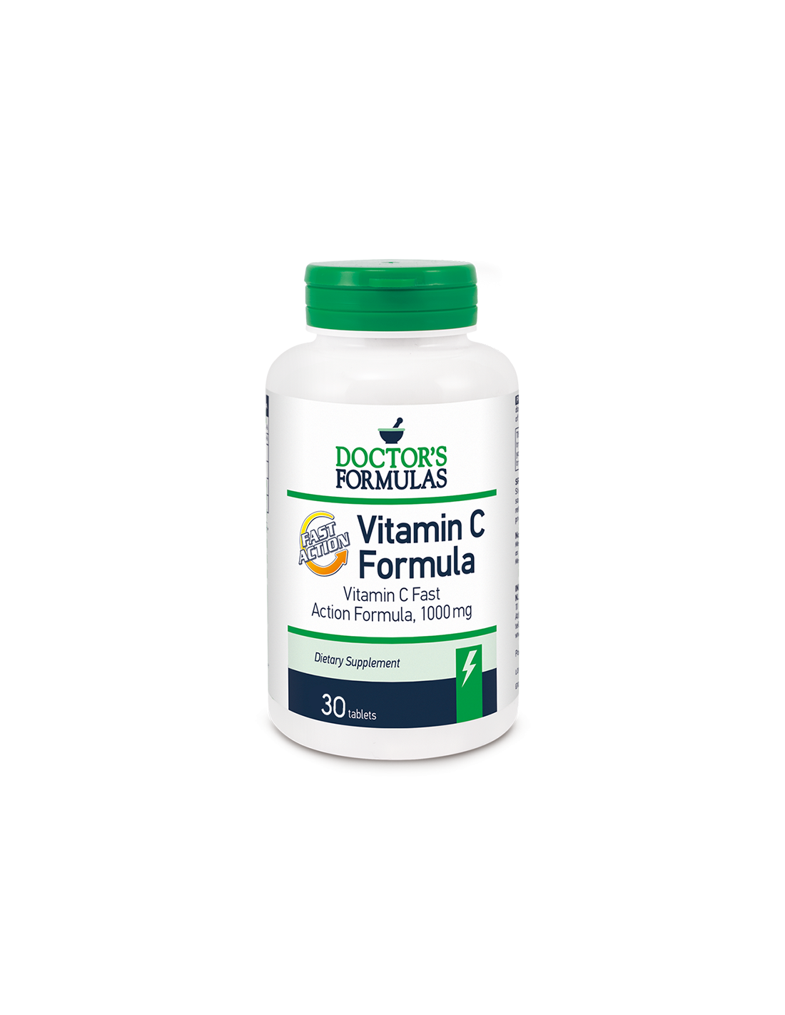 Vitaminas C (su greita absorbcija) - 1000 mg, 30 tablečių gydytojo formulės