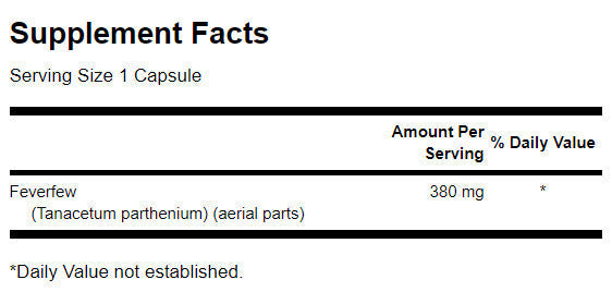 Fusfew 380 mg - 100 capsules