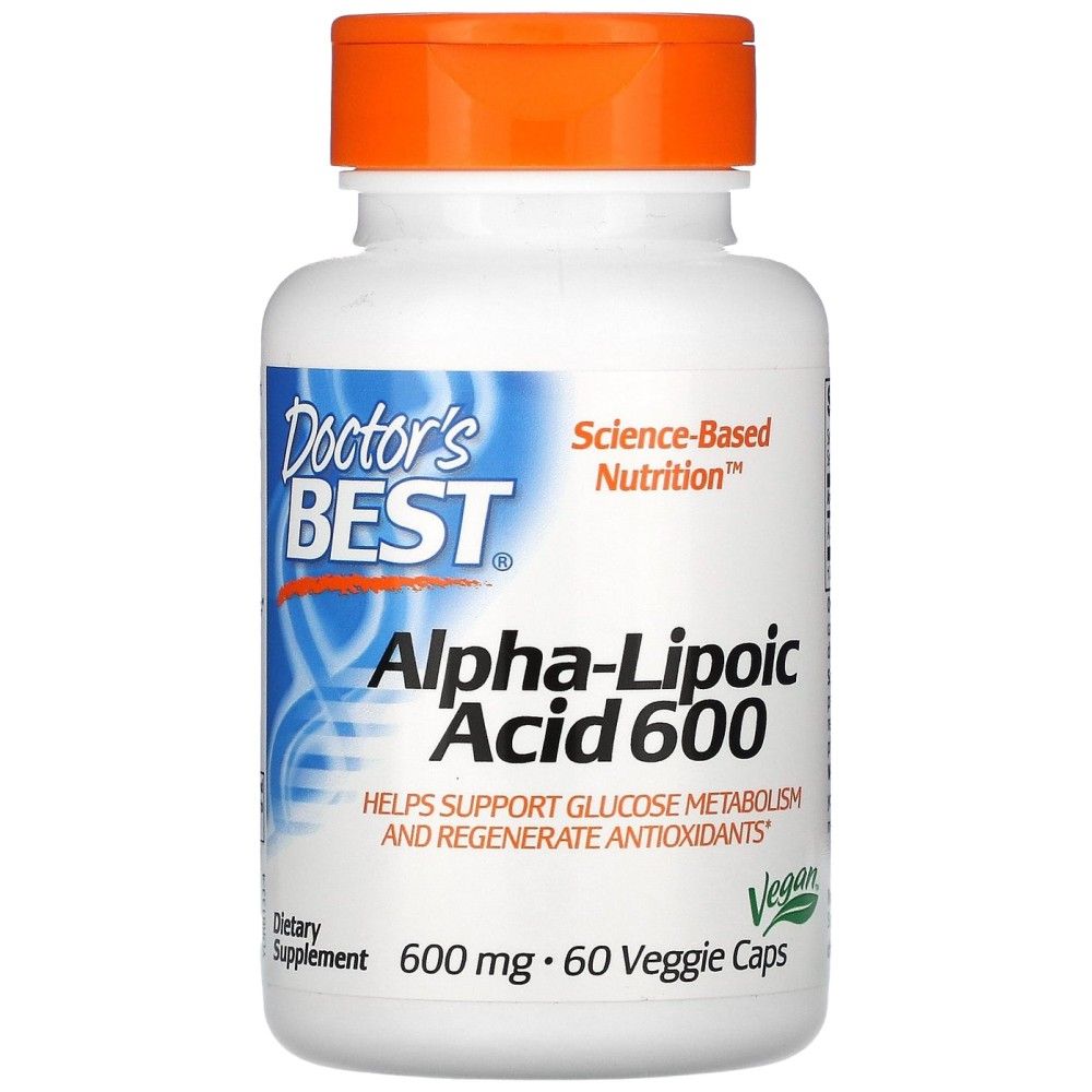 BEST Alpha Lipoic Acid 600 mg - 60 capsules