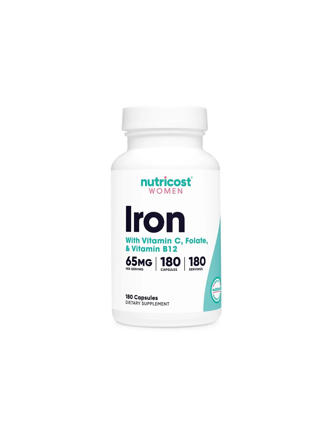 Immunity - Iron + Folate and vitamin C + B12, 180 capsules