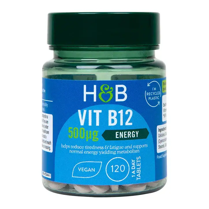 Vitamin B12 (Vitamin B12) 500mcg 120 tablets HOLLAND & BARRETT