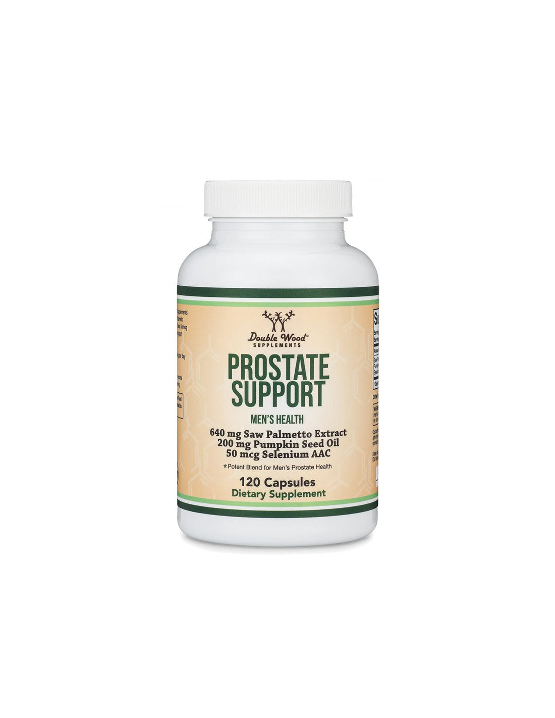 Pumpkin seed oil, saw palmetto and selenium - For prostate health and normal urination, 120 capsules for 2 months intake