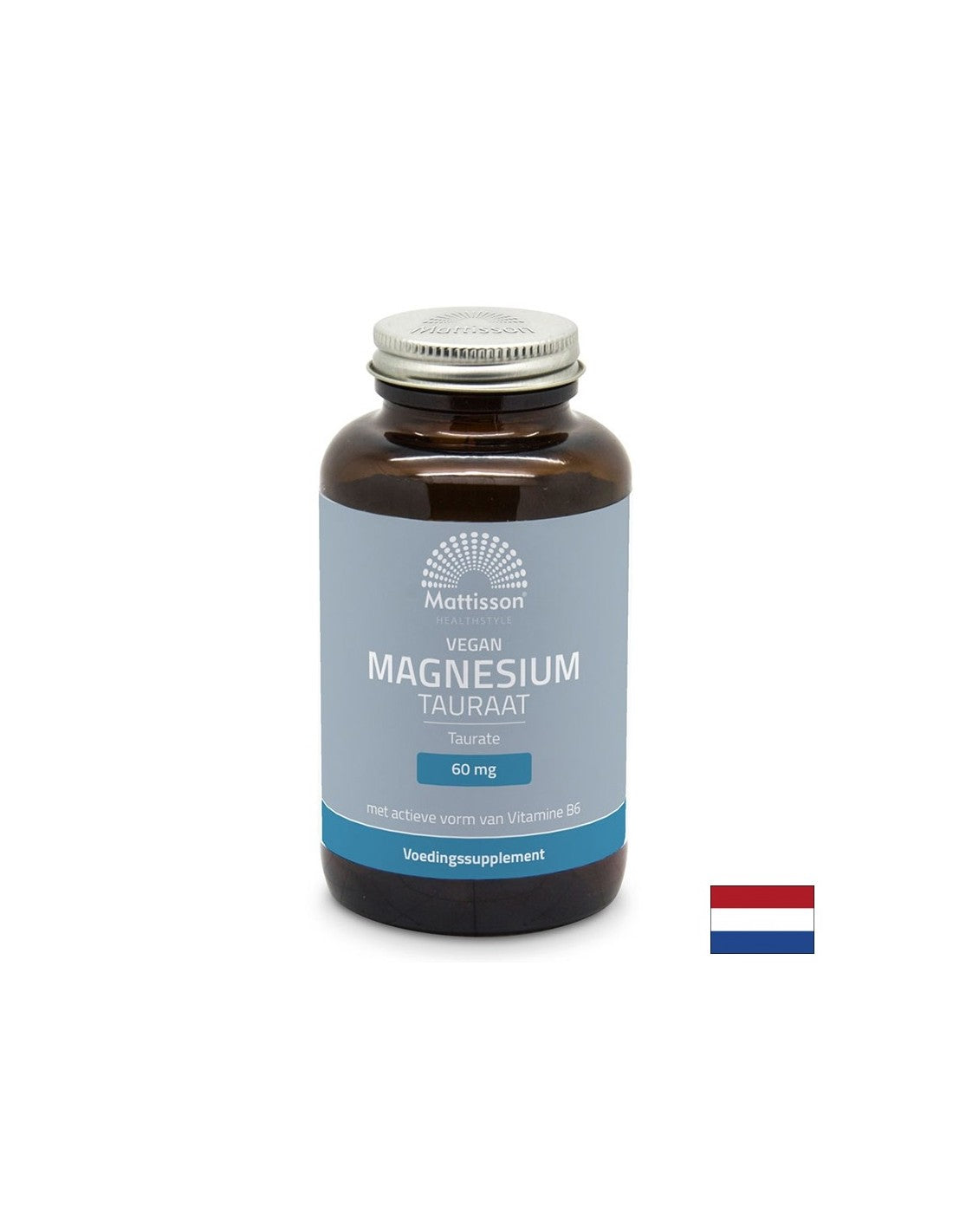 Cuidado muscular y cardíaco - Magnesio (taurato), 120 cápsulas <tc>Mattisson Healthstyle</tc>