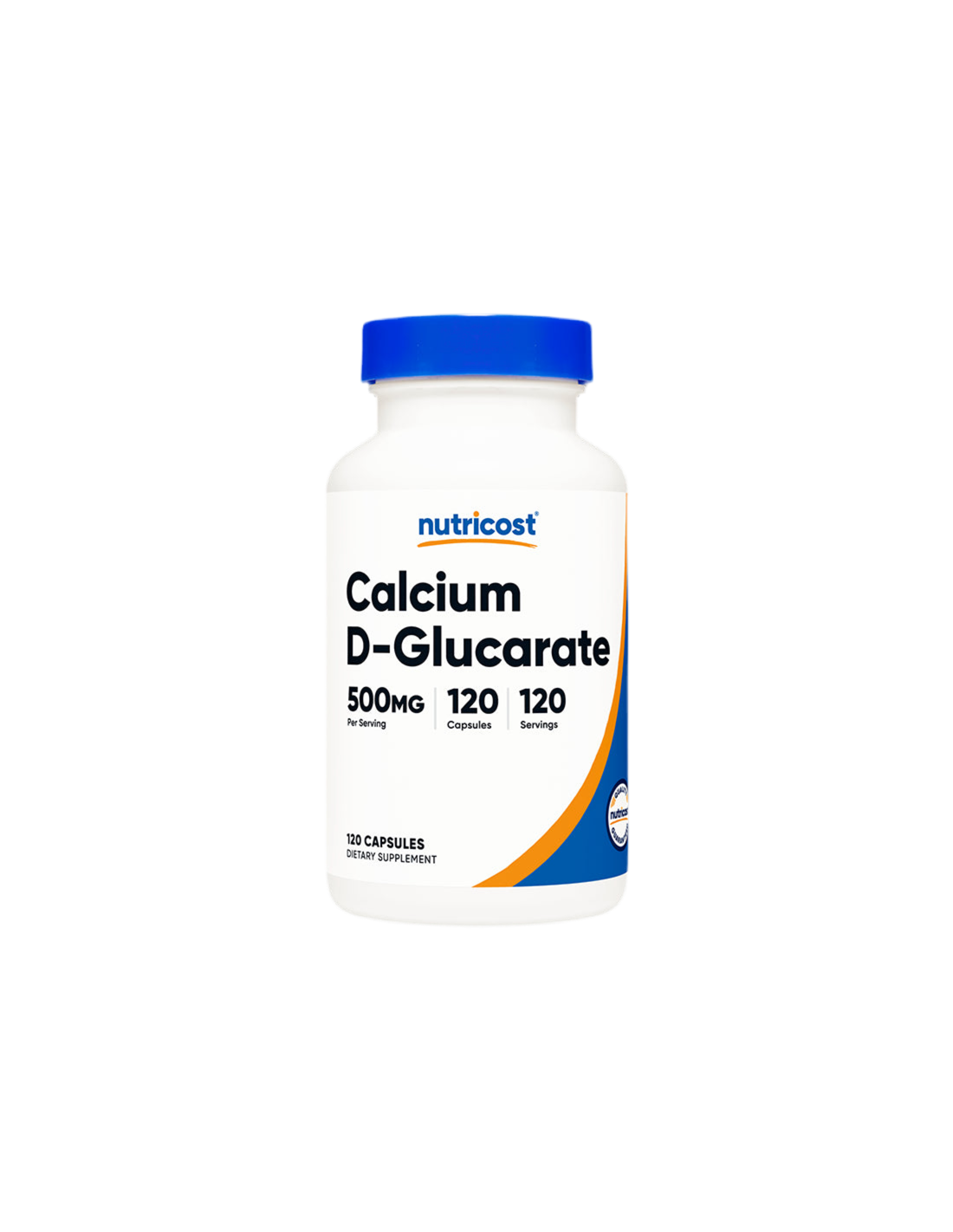 Detoksykacja i równowaga hormonalna - D-glukaran wapnia, 120 kapsułek <tc>Nutricost</tc>