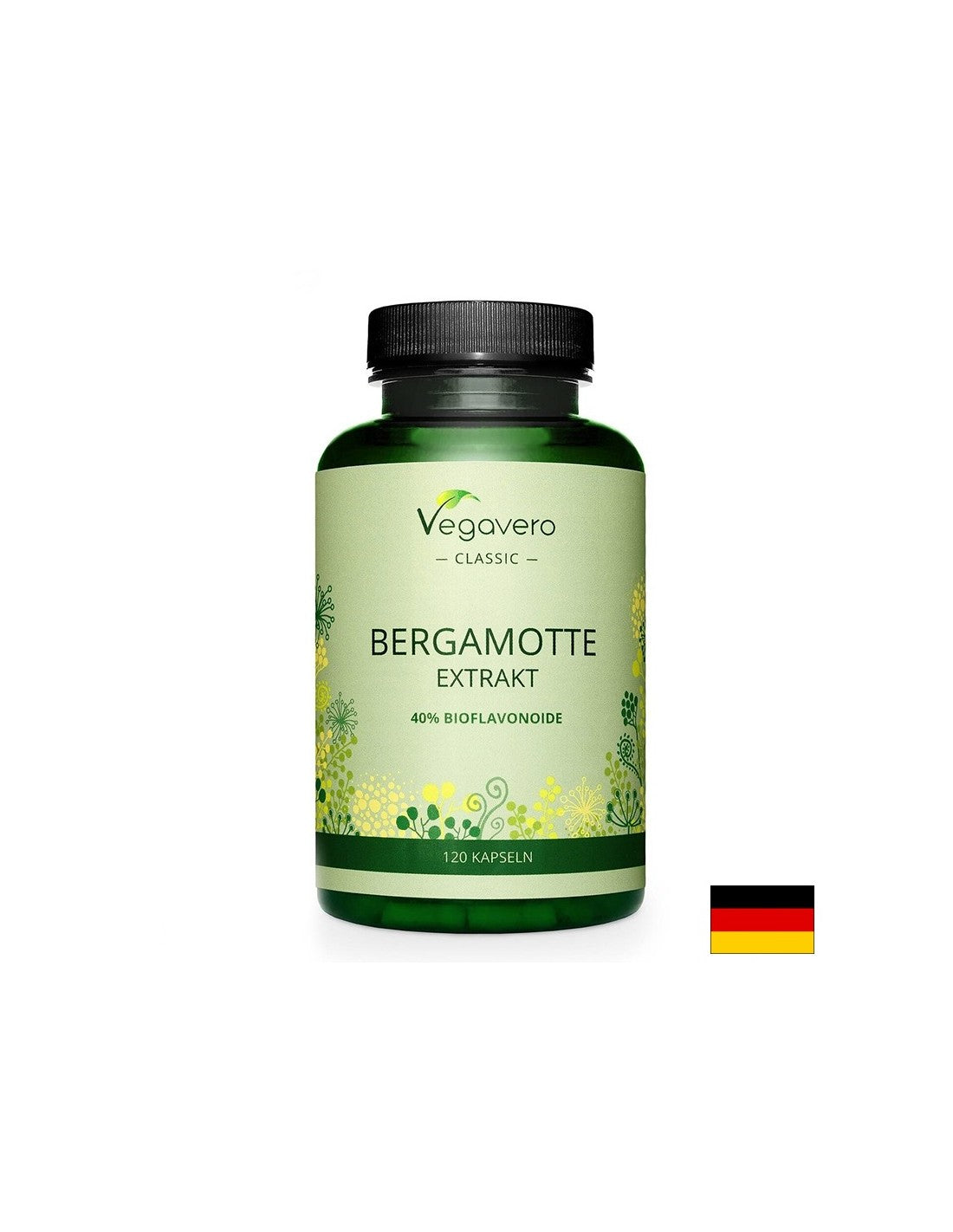 Diabetes and a healthy heart - Bergamot (extract), 120 capsules Vegavero