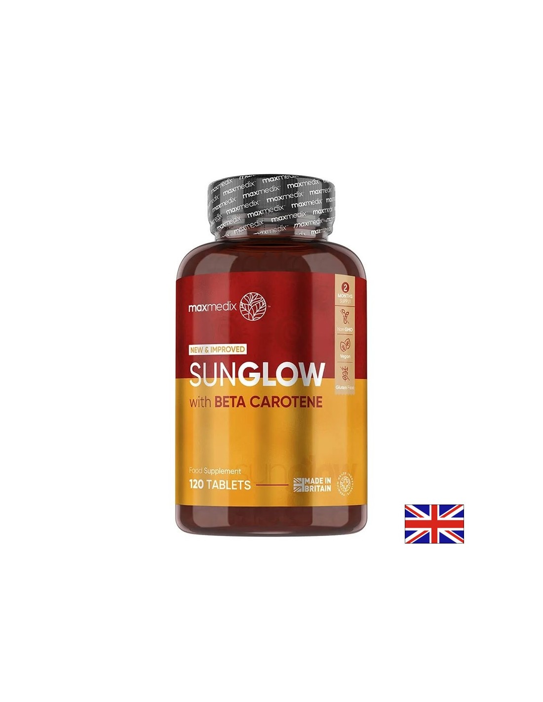 Sun tan formula with beta-carotene, 120 tablets