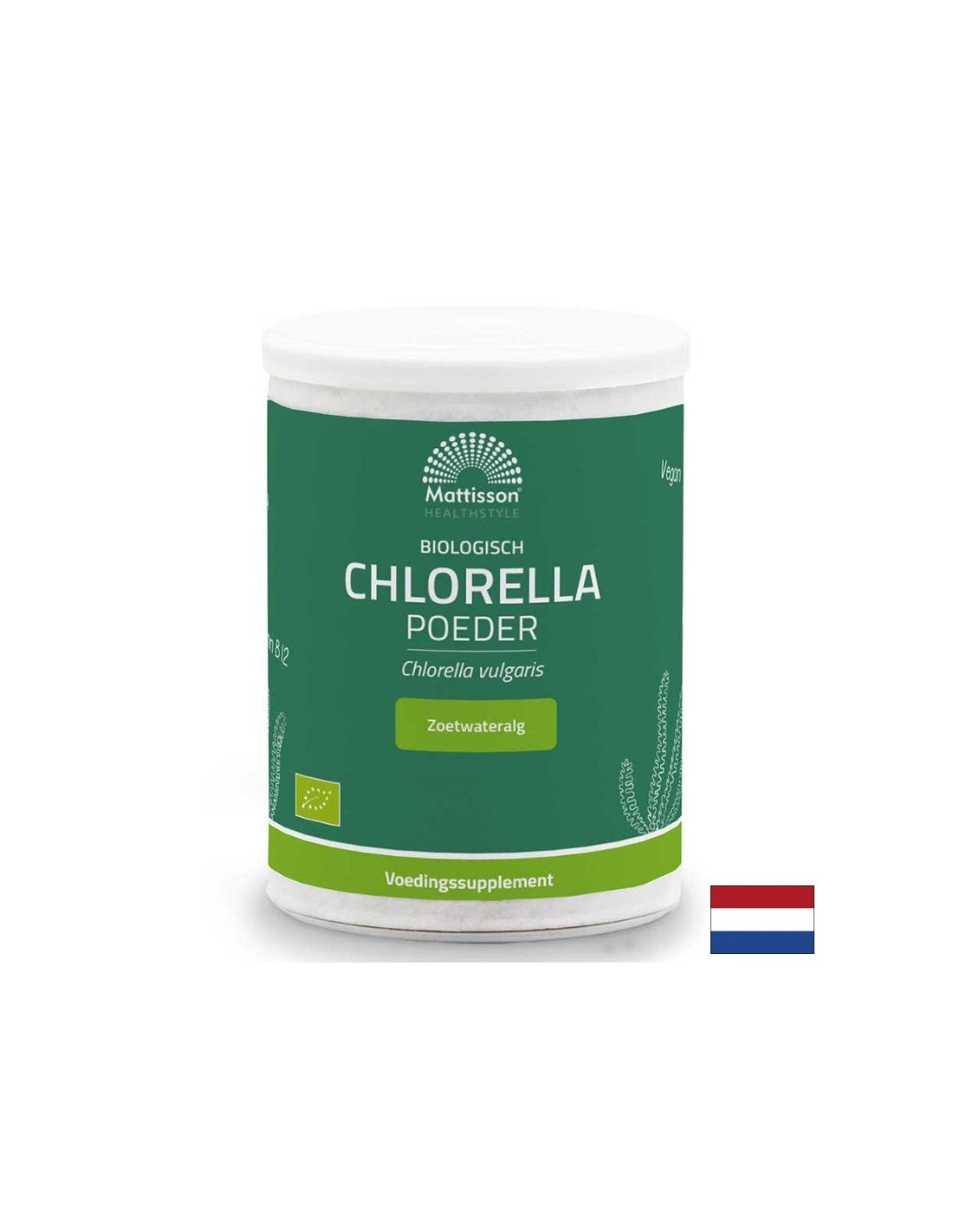 Immun an Antioxidant Schutz - Chlorella Organesch, 125 g Pudder