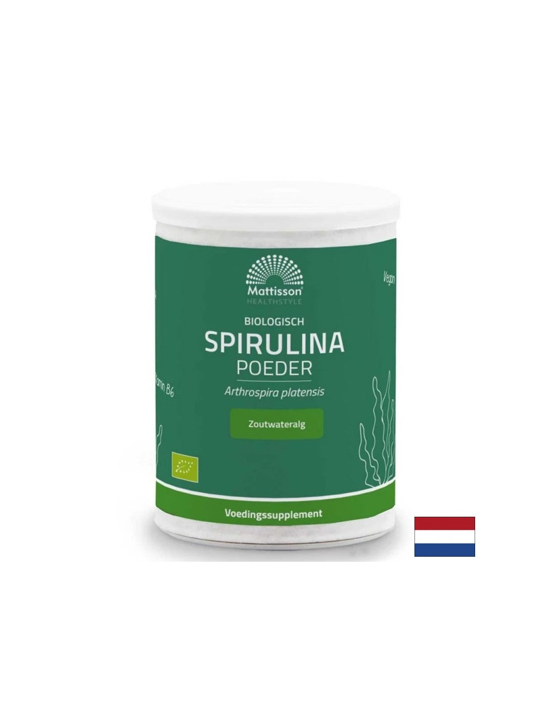 Spirulina for energy and detox, 125 g powder