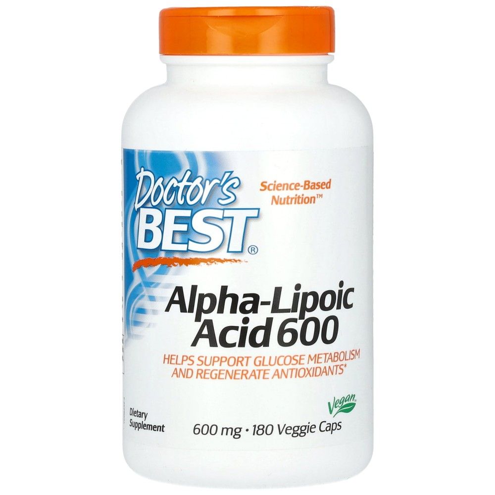 BEST Alpha Lipoic Acid 600 mg - 180 capsules