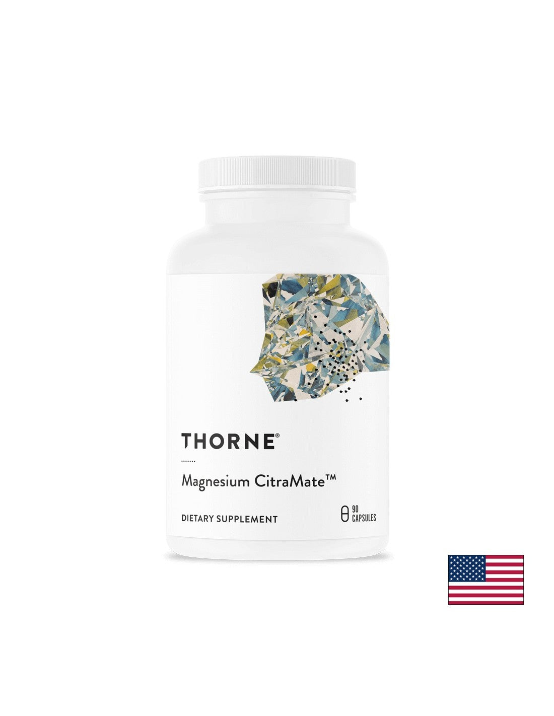 Gesondheet fir d'Häerz a Muskel - Magnesium (Zitat / Malat), 135 mg x 90 Kapselen Thorne