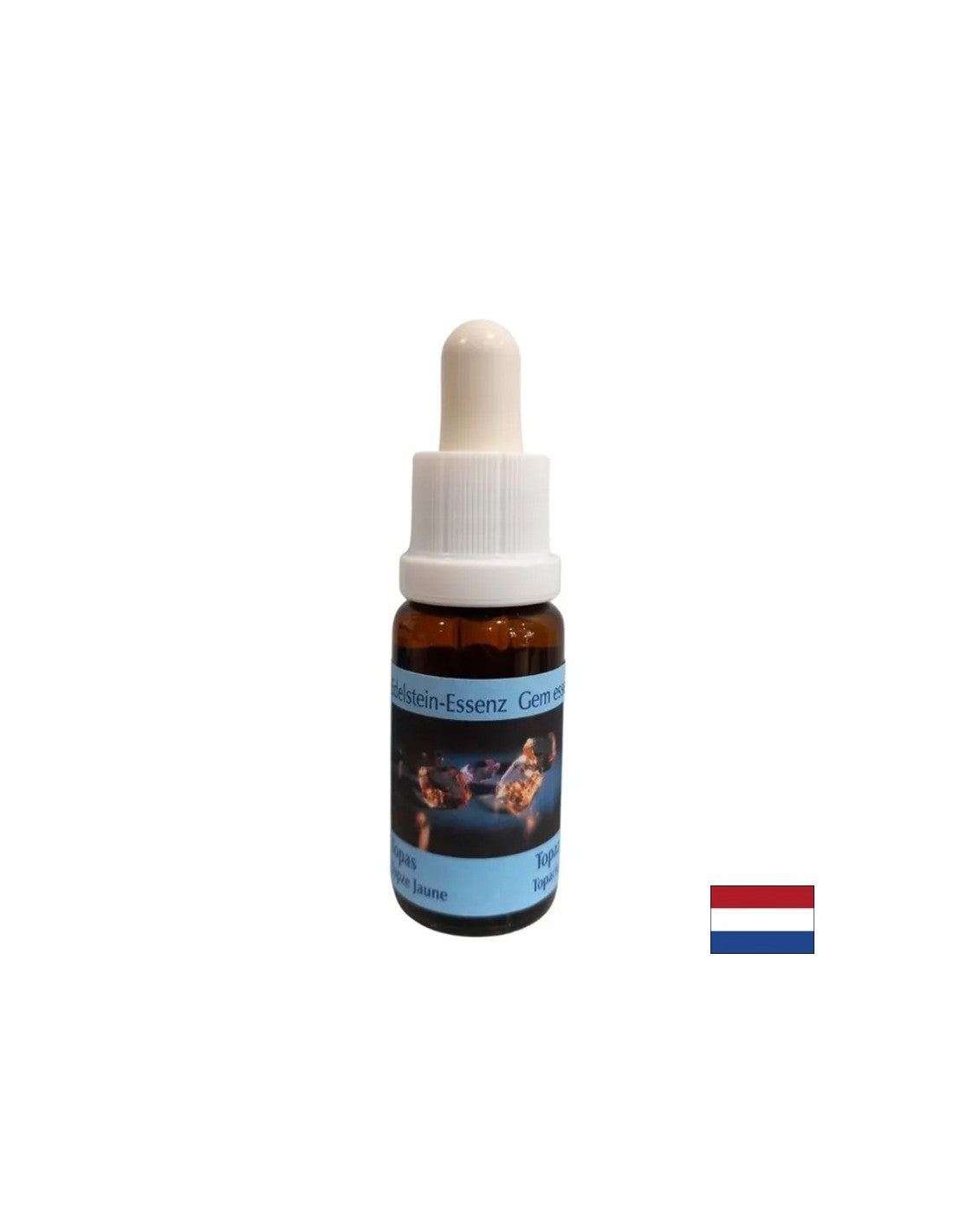 Turns negative emotion into love - Topaz Essence No. 15, drops 15 ml