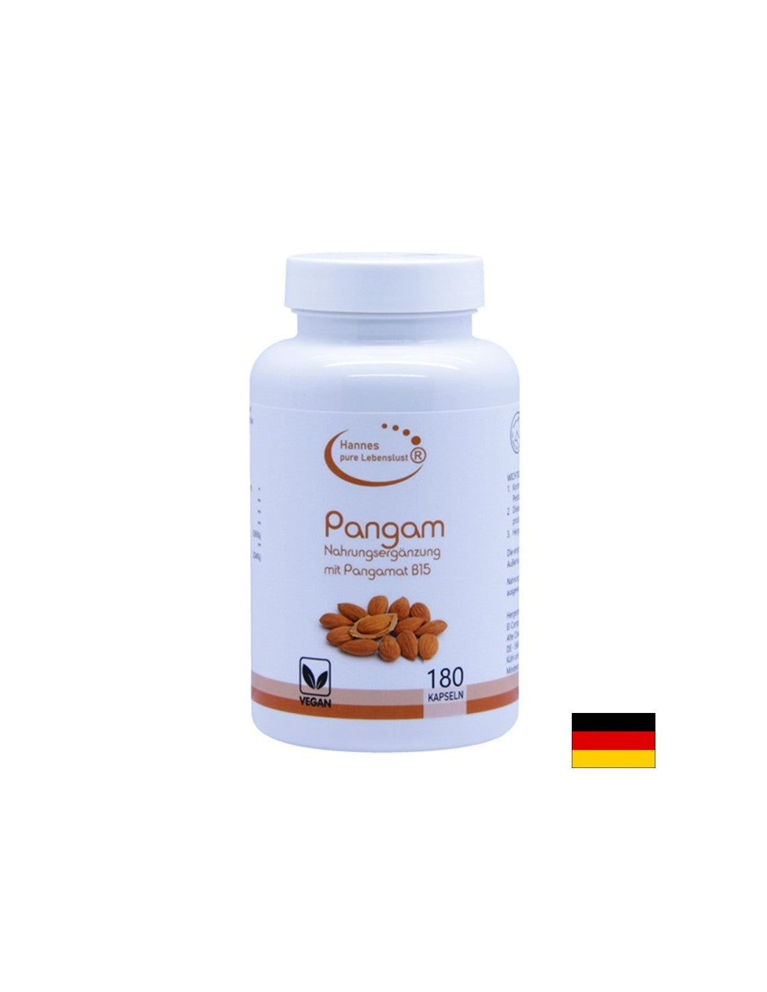 Energie an Immunitéit - Panam (Vitamin B15), 180 El comps Taples