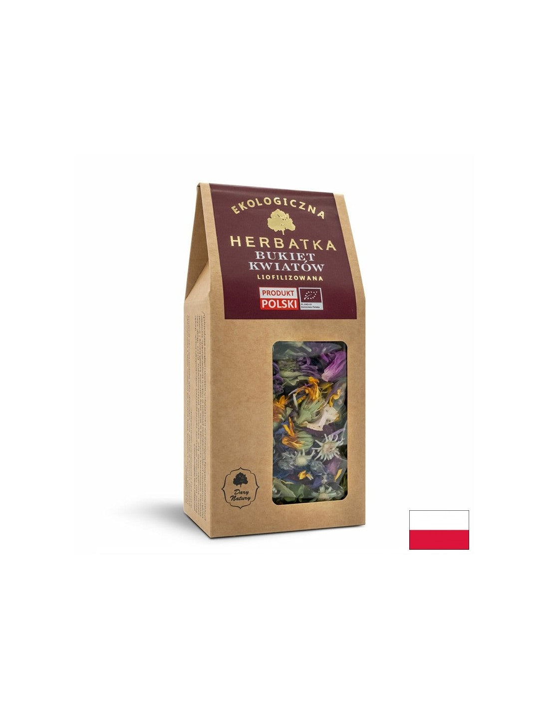 Tea Bouquet of freeze-dried flowers Bio, 15 g Dary Natury