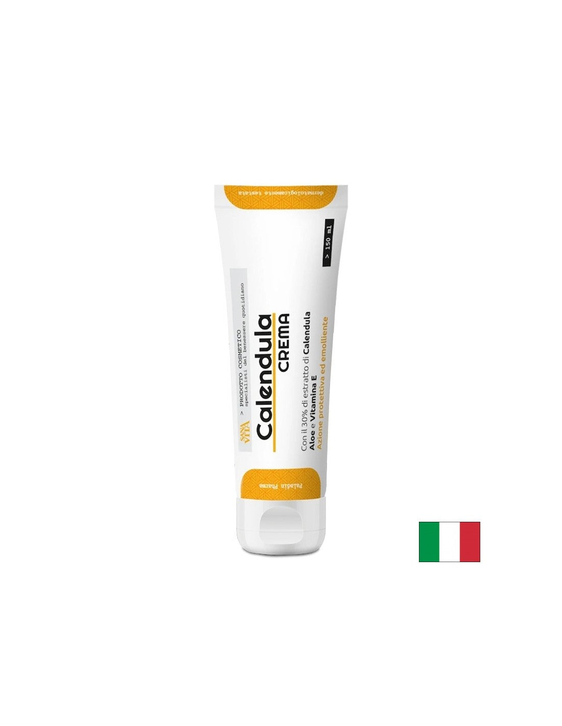 Crema corporal emoliente con manzanilla, aloe vera y vitamina E, 150 ml