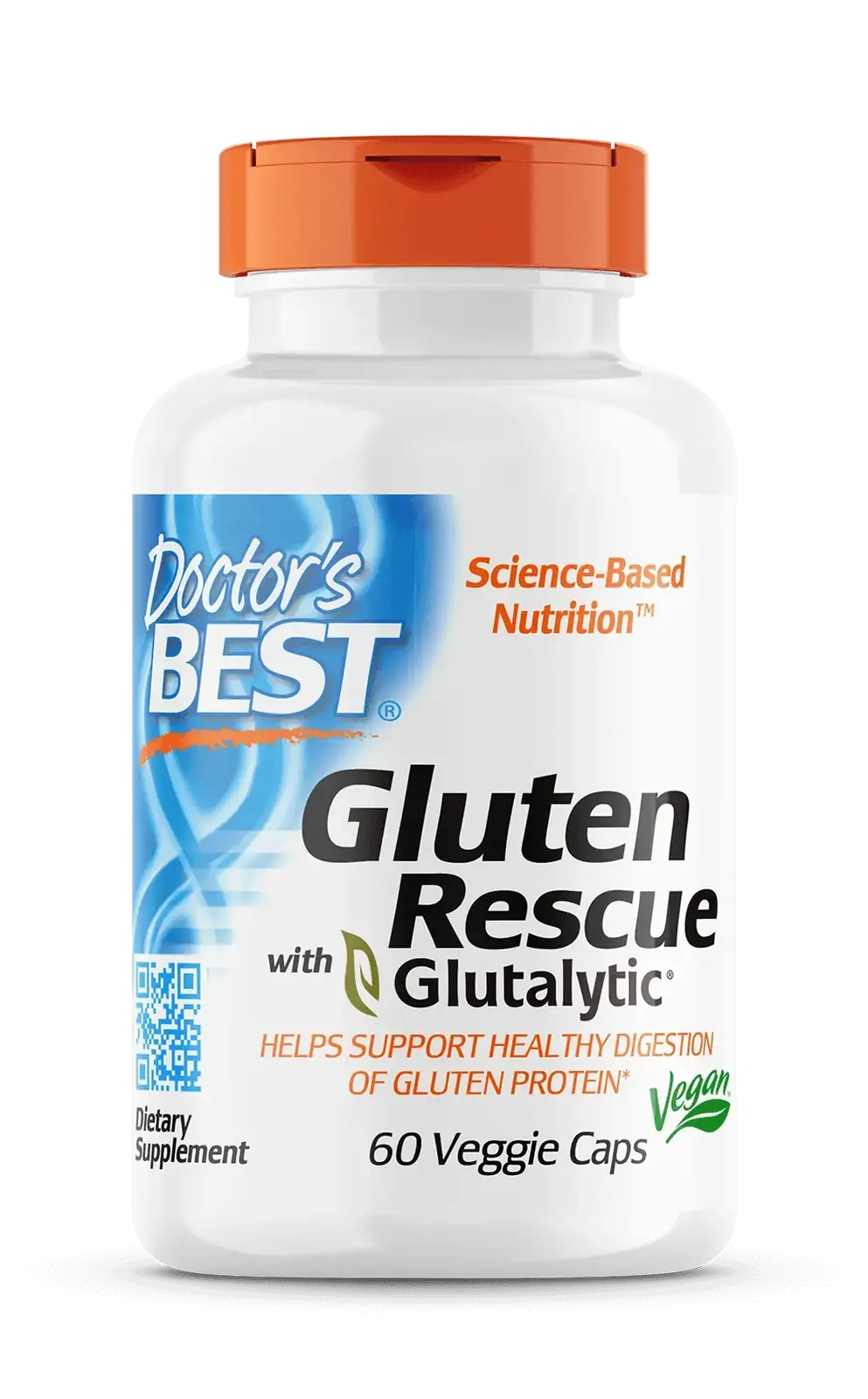 Gluten Rescue - подпомага разграждането на глутена, капсули х 60 Doctor's Best - Feel You