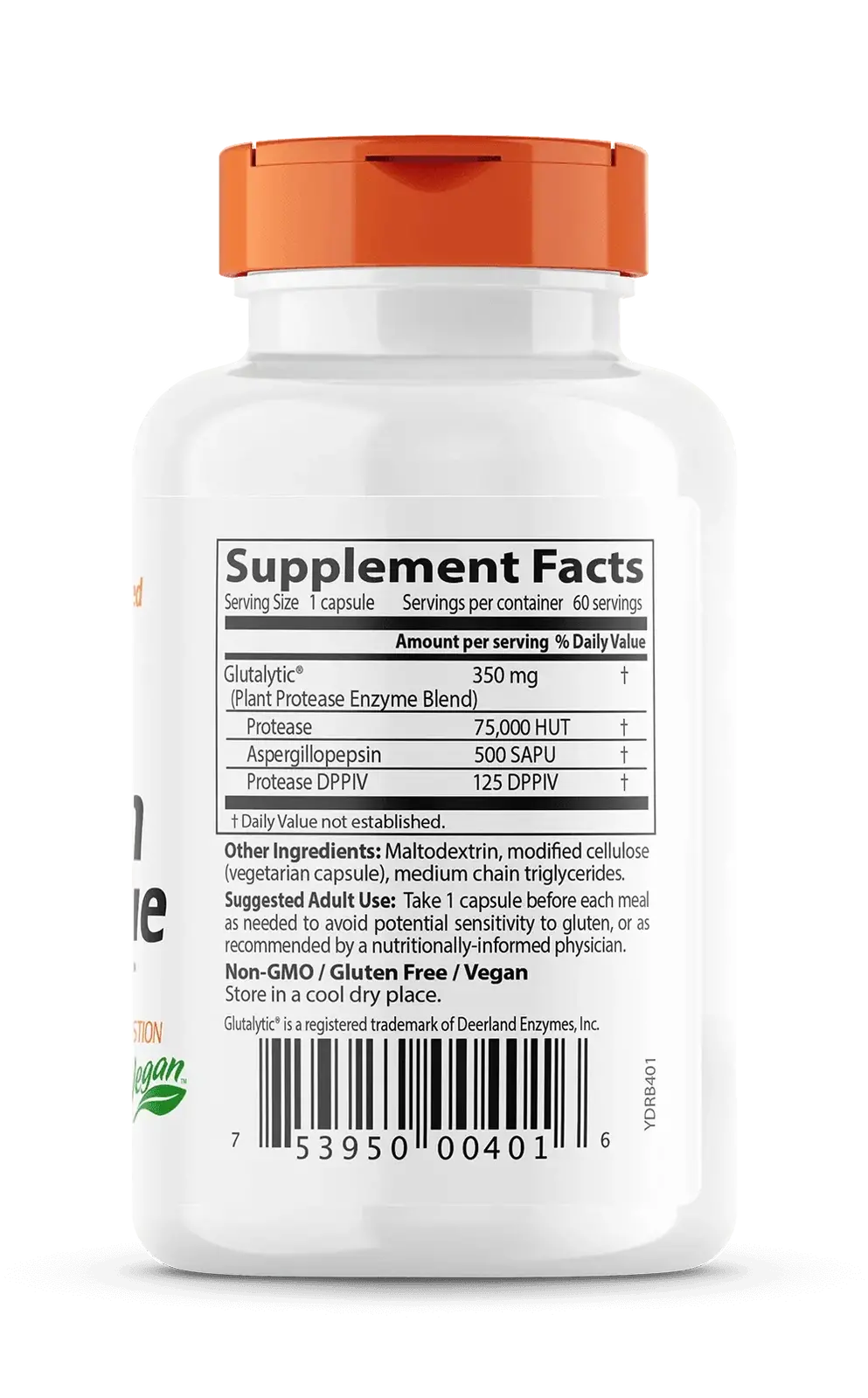 Gluten Rescue | with Glutalytic® - 60 capsules